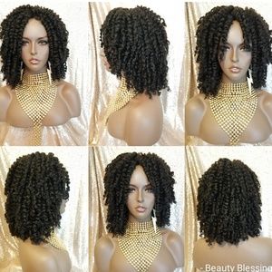 Wig Kinky Twist Out Bob Wig